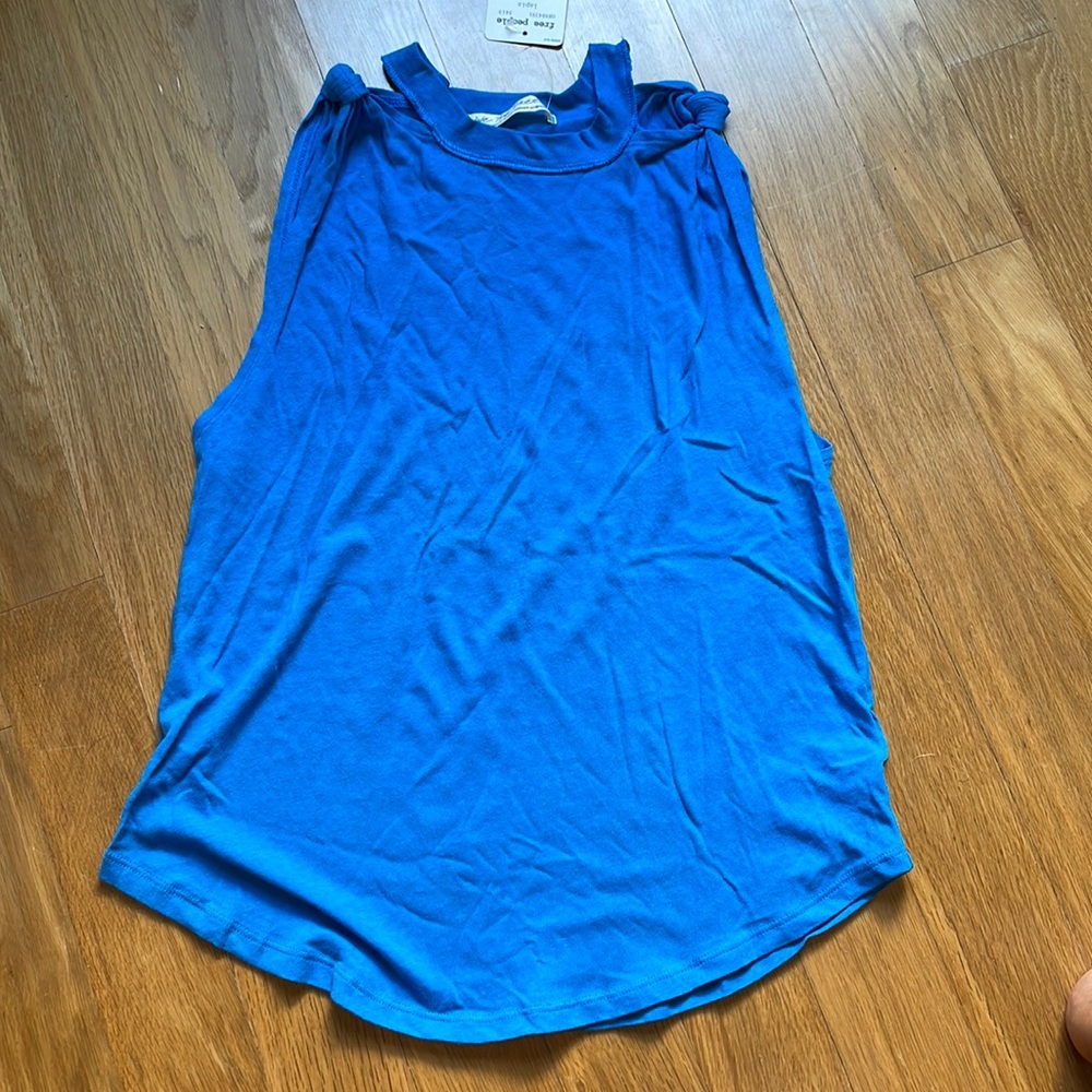 Blue Tank top